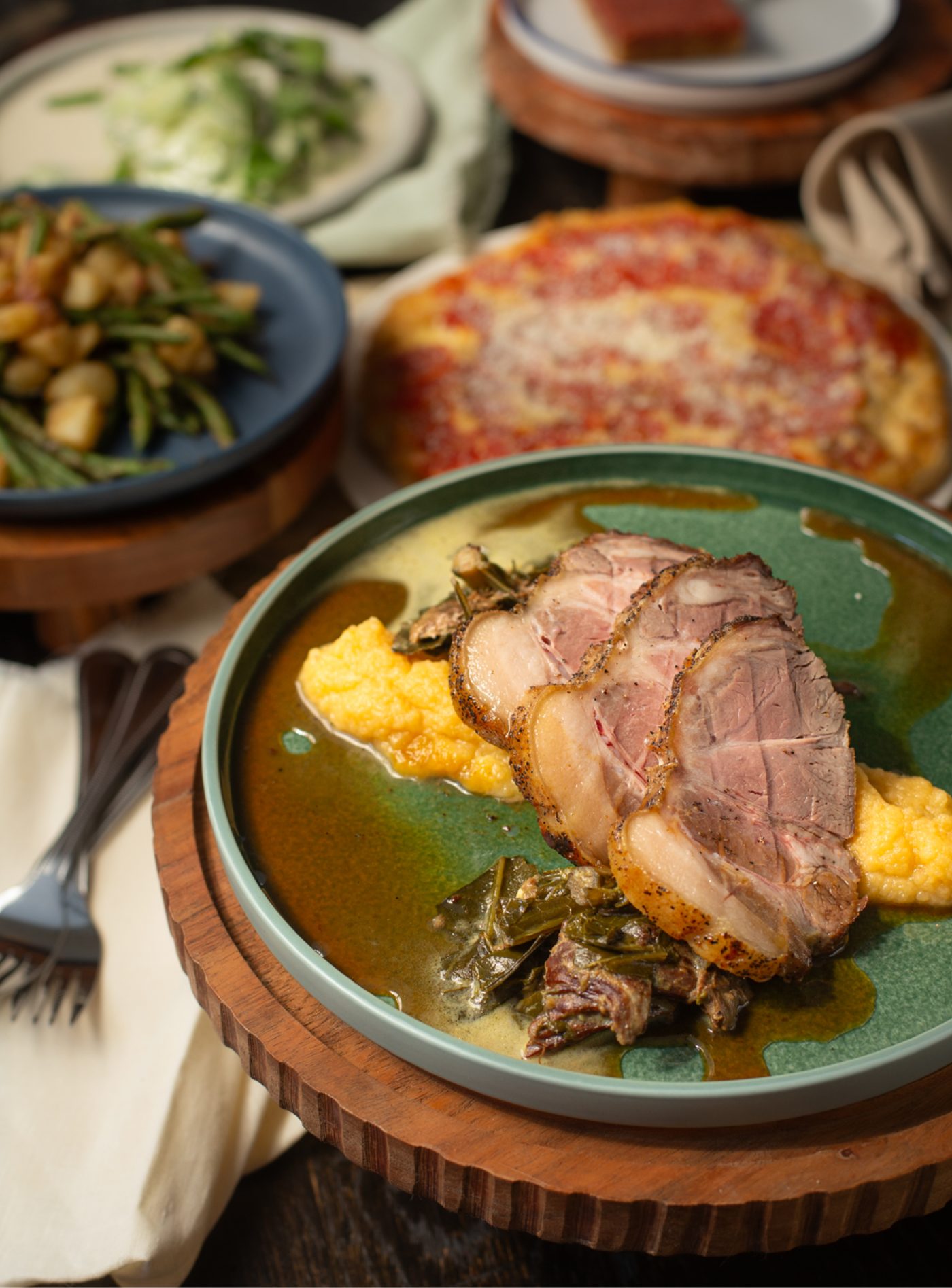 Original Foothills Digest print feature introducing Chef Sullivan's Appalachian Kitchen